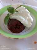 Gelato al cioccolato e menta 🌿 homemade con panna