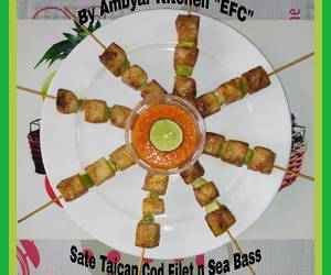 Siap Saji Sate Taichan Cod Filed n Sea Bass Enak Sederhana