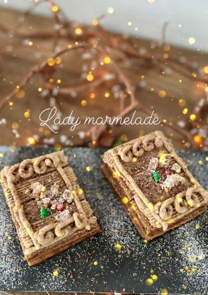 Une photo de Brownies marron de l'avent 🌰