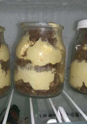 Una foto de Chocotorta en frasco