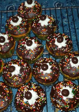 Foto resep Cup cake toping coklat
