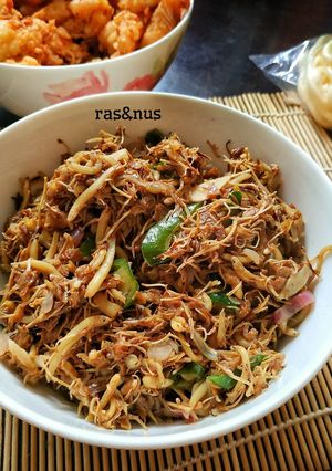 Foto resep Tumis Bunga Harendong Teri
