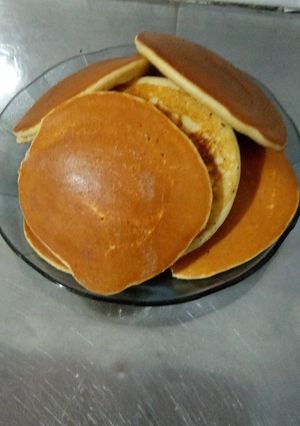 Una foto de Pancakes Americanos/ panqueques esponjosos dulces o salados