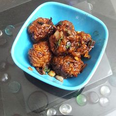 A picture of Maggi manchurian.