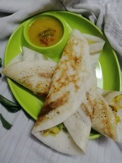A picture of Masala Dosa.