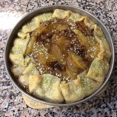 A picture of Carols Apple Galette.