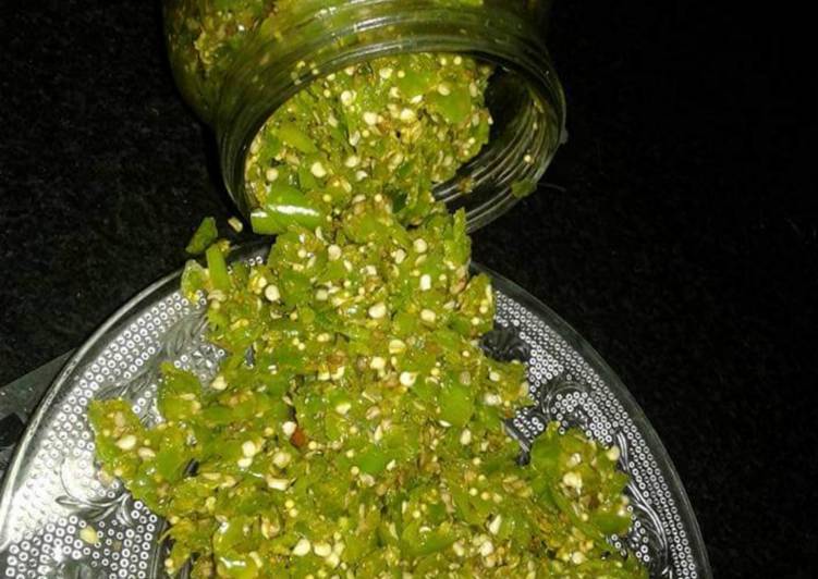 Easiest Way to Prepare Pickled kutti mirch