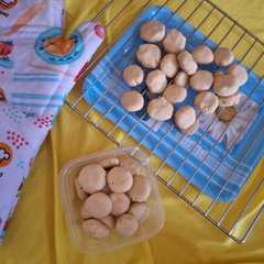 Kue Kering Tepung Beras dan Tepung Almond Bebas Gluten-レシピのメイン写真