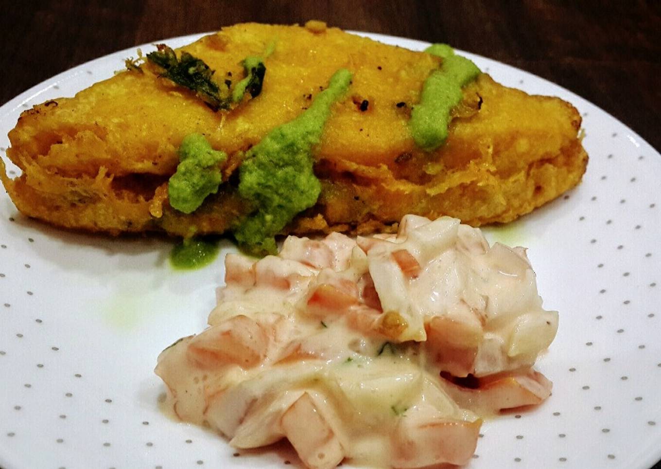 Raita to serve with Indian Pakoda