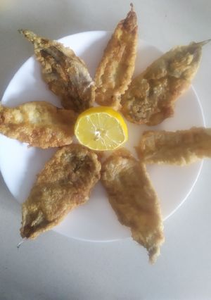 A picture of Fried Whiting Roman-Style.
