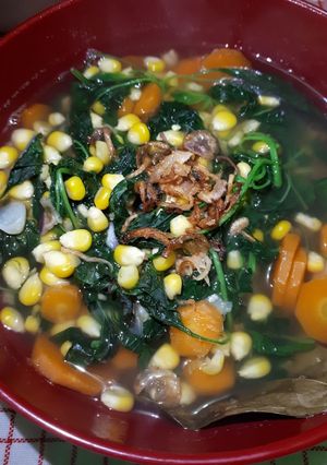 Foto resep Sayur Bening (Bayam Jagung Manis)