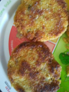 Una foto de Hamburguesa de couscous y verdura