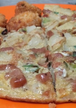 Foto resep Omelet Kentang / Omelet Western