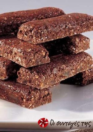 Φωτογραφία της συνταγής Bars Σοκολάτας με Quaker