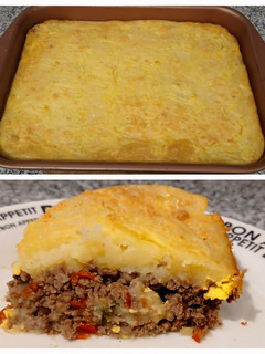 Una foto de Pastel de papas y carne