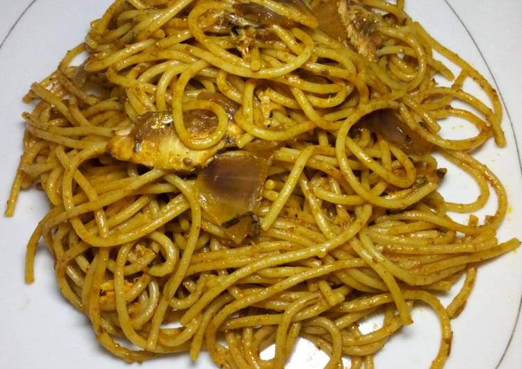 Recipe of Favorite Quick and easy pasta with sardines