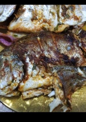 صورة لوصفة سمك الدوراد في الفرن