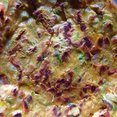 A picture of Tomato omelette.