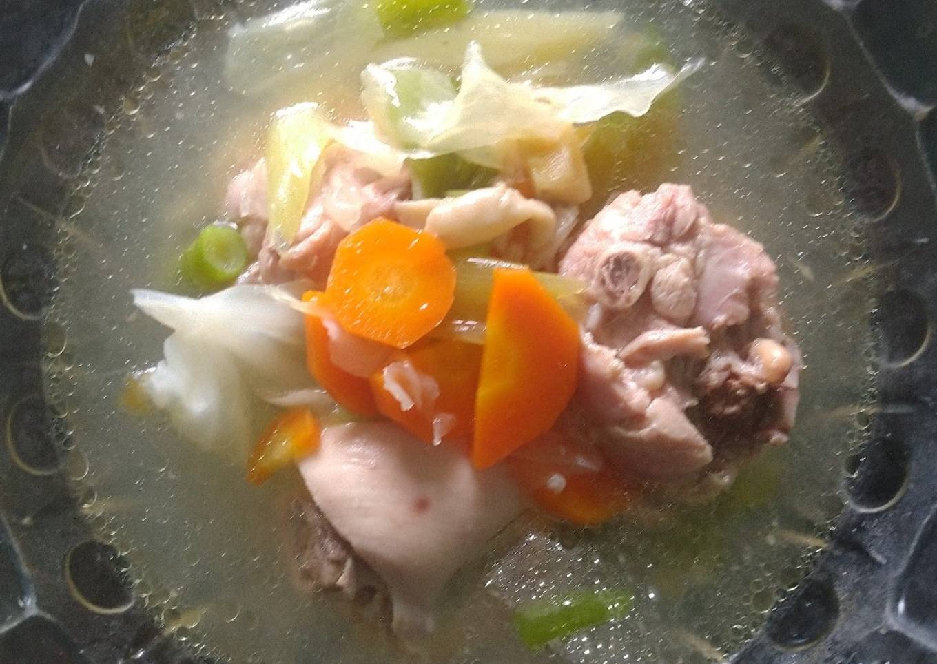 84. Sop Ayam Segar (ala Pak Min Klaten)