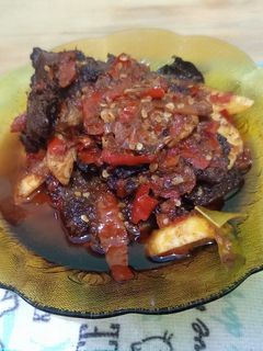 Foto resep Dendeng balado (dendeng lambok) penuh cinta