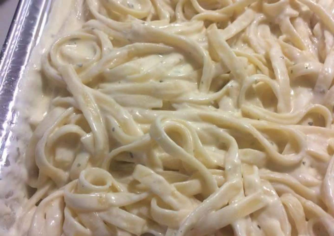 Espagueti con mantequilla al cilantro
