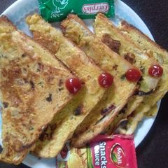 Besan ke crispy toast A picture of Besan ke crispy toast.
