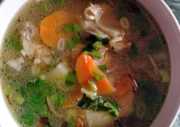 Langkah Mudah untuk Membuat Sup Ayam Pak Min Klaten yang Bisa Manjain Lidah