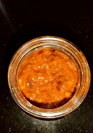 A picture of Schezwan Sauce.