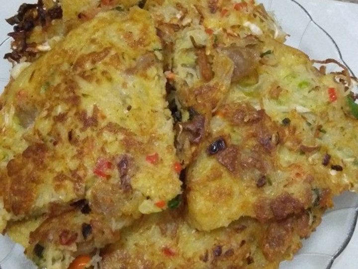 Resep Omelet hot kolbihun with baso yang Lezat