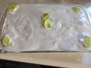 Una foto de pie de limon sin horno