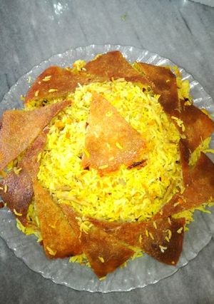 عکسی از دستور شیرین پلو