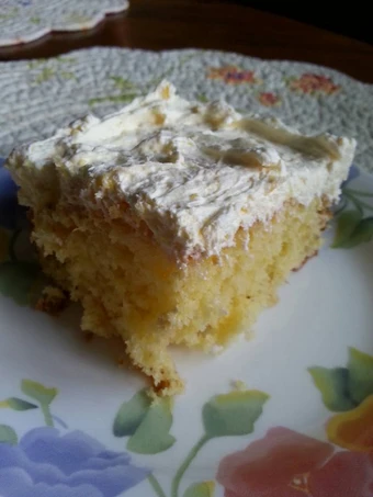 Recipe Pineapple Sunshine Cake which So Delicious