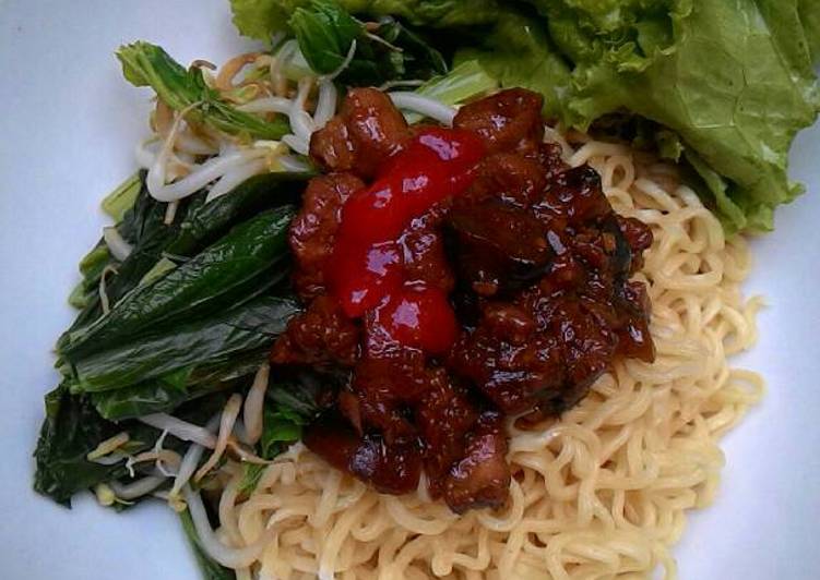 Resep Mie ayam jamur yang Enak