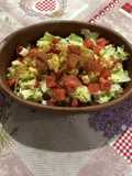 Ensalada mixta con queso de cabra