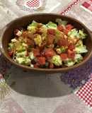 Ensalada mixta con queso de cabra