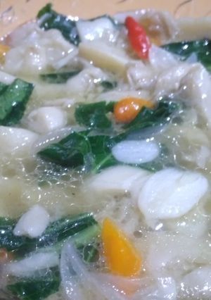 Foto resep Tumis Jamur Sawi berkuah