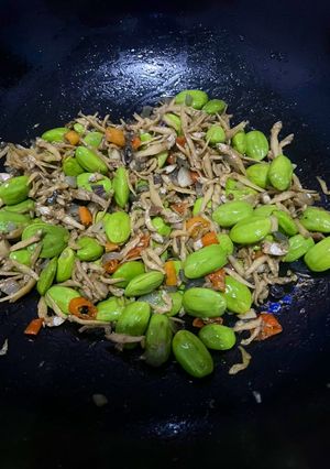 Foto resep Tumis teri pete pedas!!