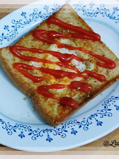 Foto resep Melted Egg & Cheese Bread