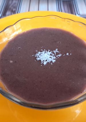عکسی از دستور دسر برای افطاری(نوعی فرنی)