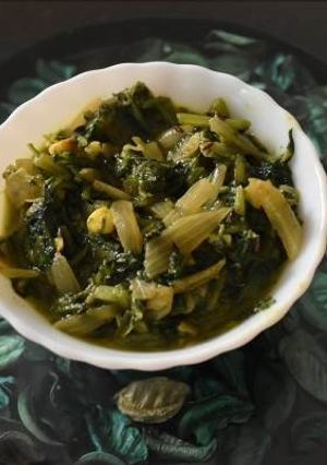A picture of Palak (spinach) saag recipe.