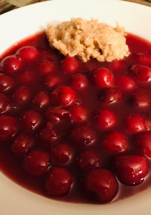 Vaníliás cseresznyés szósz recept fotója