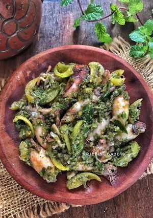 Foto resep Cumi cabe ijo ala Susan