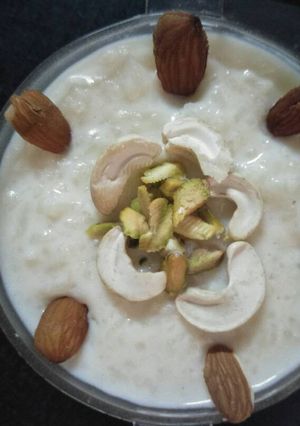 A picture of Rice kheer.