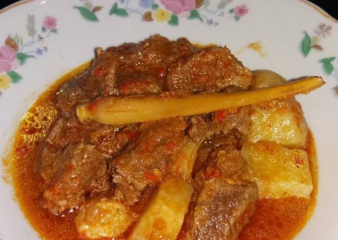 Yuk intip, Resep mudah membuat Kalio daging tanpa santan dijamin sempurna