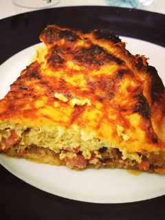 Une photo de 🍽️Quiche lardons oignons 🍽️