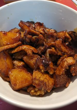 Foto resep Babi Kecap + Kentang
