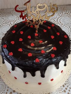 عکسی از دستور کیک پایه ی پرتقالی