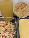 Crockpot: caldo, hummus de lentejas, pollo y crema de calabaza