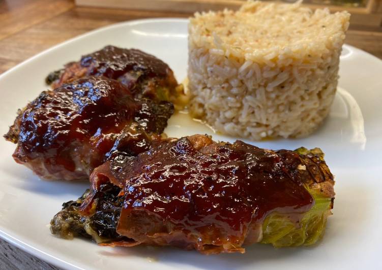 Contramuslos rellenos sin gluten