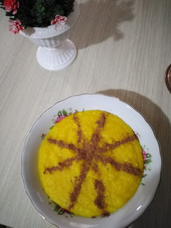 عکسی از دستور شله زرد